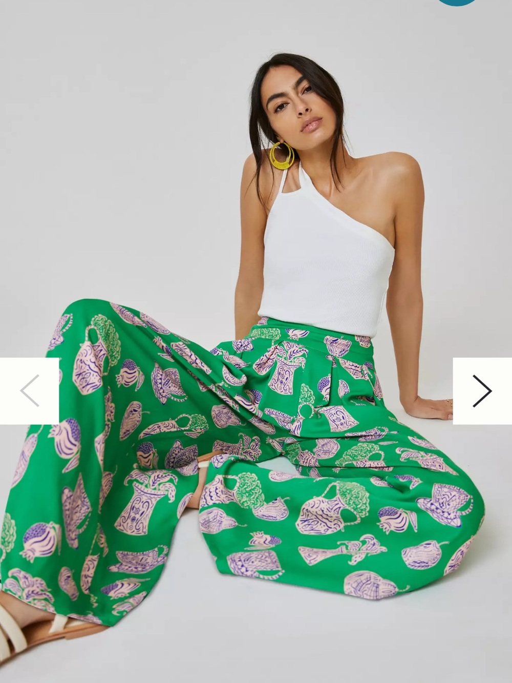 NWT Anthropologie size XS pleated wide leg pants